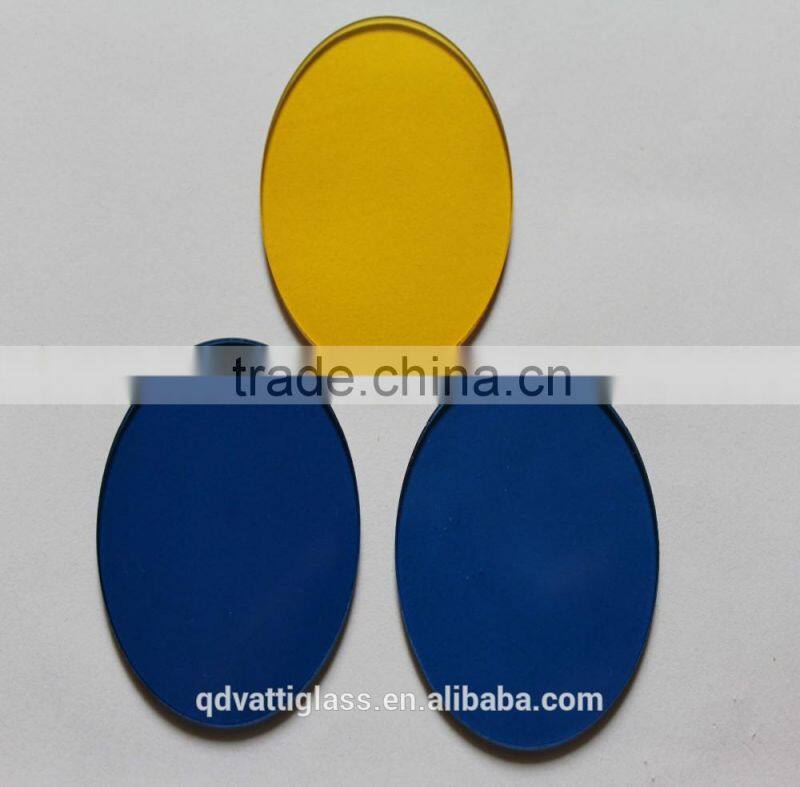 Tempered sight sheet glass/toughened round sight glass