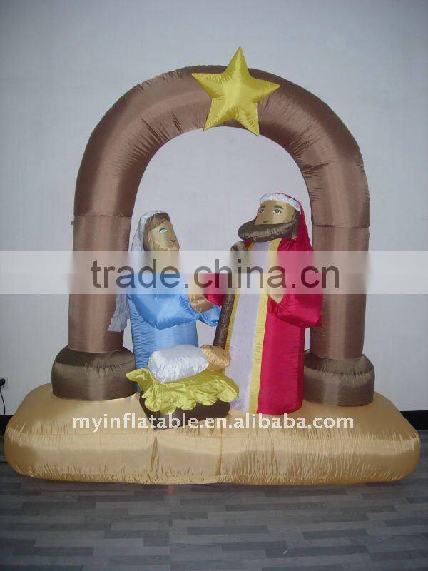 inflatable jesus baby