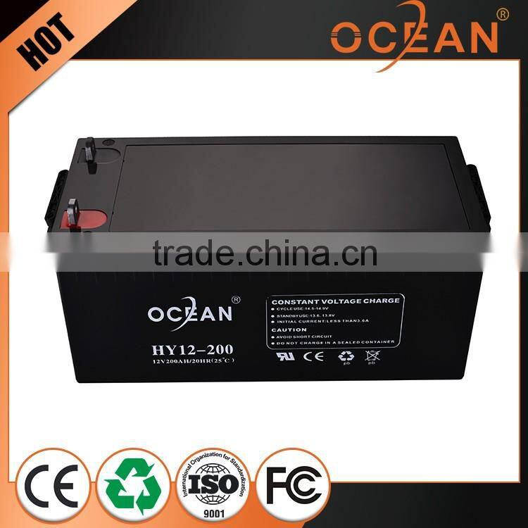 Low price large current 12V modern design 200ah rechargeable battery inverter