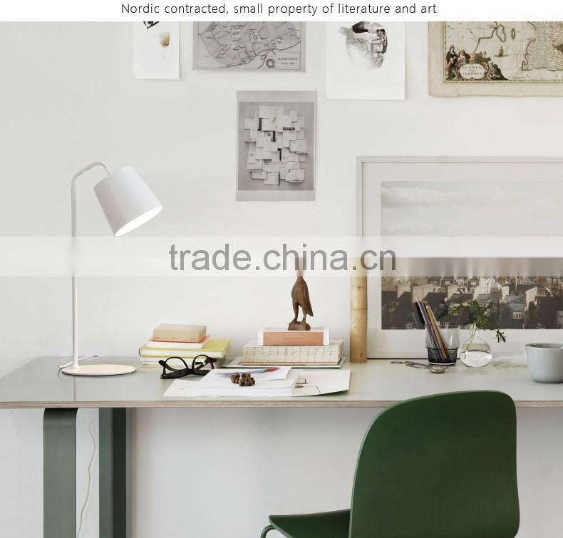 High Quality Modern American Style Colorful Office Desk Lamp
