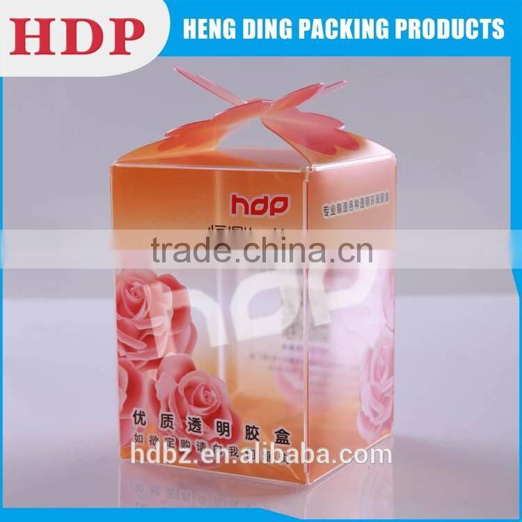 clear small plastic gift packaging box