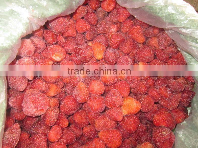 sweet natural large frozen strawberry