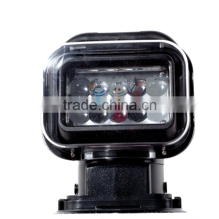 7 inch 50W high power handheld led rechargeable work lamp with remote control