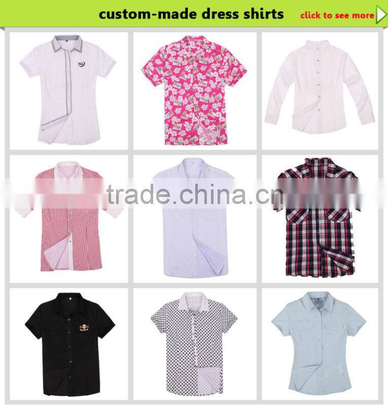 customzied branded lace dress shirt for woman