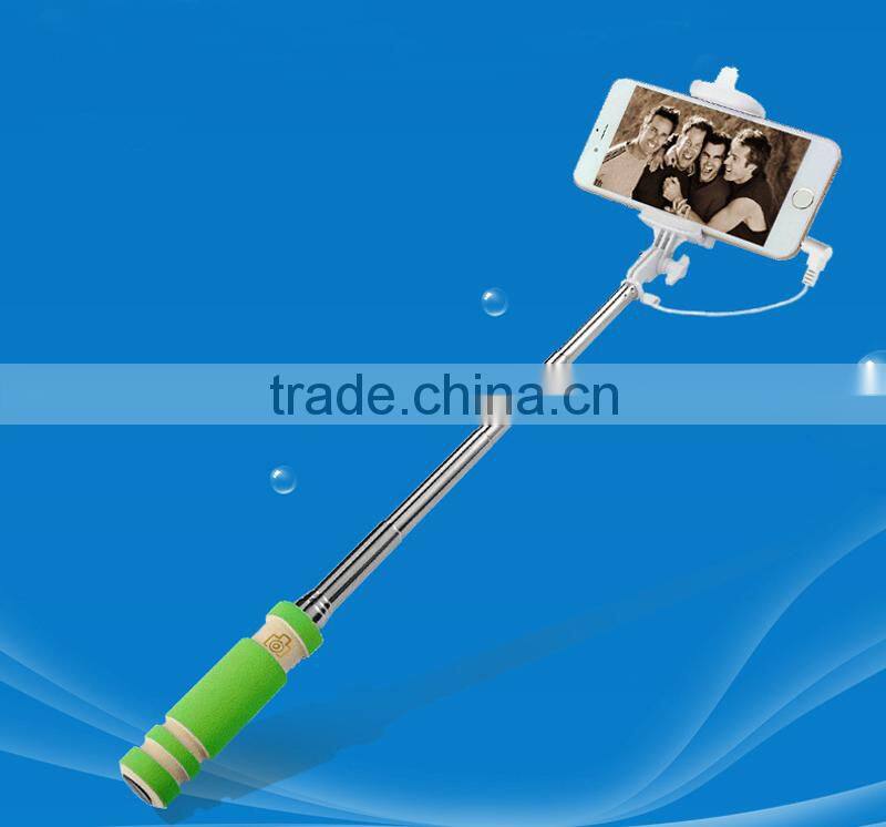 most popular folding aluminum alloy rod Selfie Stick ,Gift giving best choice