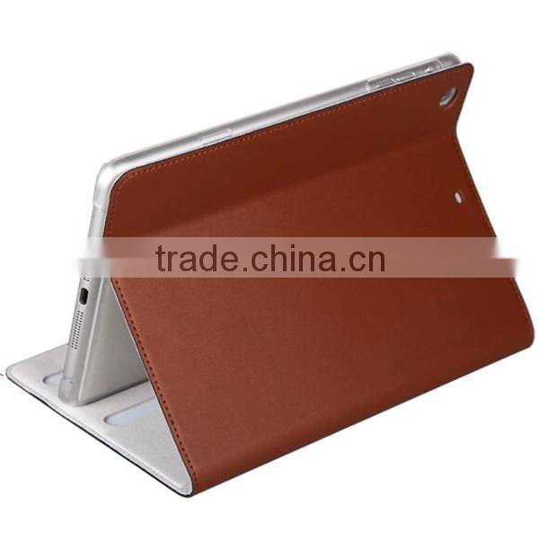 Ultra-thin transformer leather case cover for ipad mini tablet pc