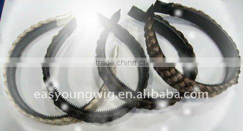 Cheap hair plaits bands for women , faux braid hair headband