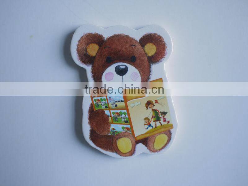 OEM promotional Teddy eva paper fridge magnet