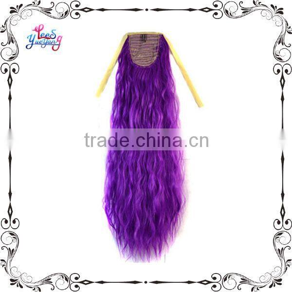 Online Sale Bright Color Synthetic Curly Ponytail for Woman