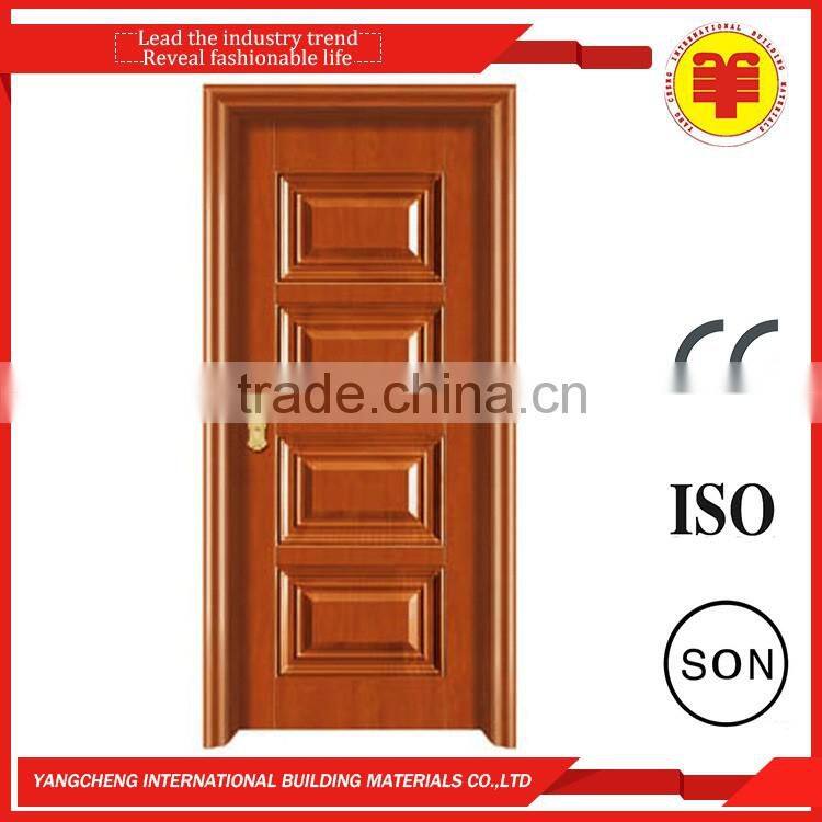New style beautiful solid steel front 30kg swing main doors for sales