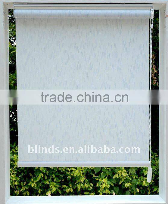 Cover Chain Driven Linen Roller Blinds