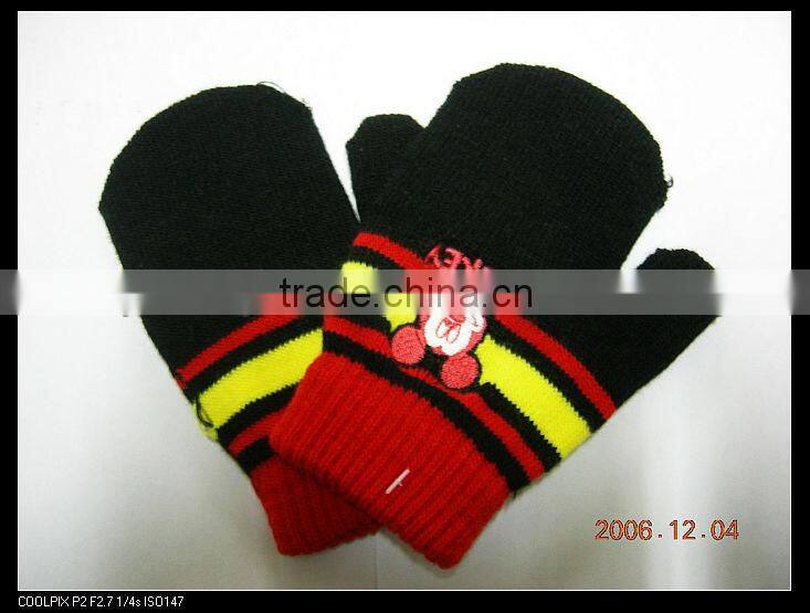 Knit Acrylic Glove Magic Stretch Glove Knit Glove Men's Glove Multi Color Glove Knitted Glove Winter Knit Glove Ladies Mitten