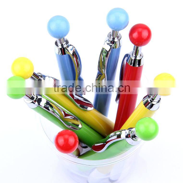 Promotional colorful metal custom logo touch screen pen stylus ball pen