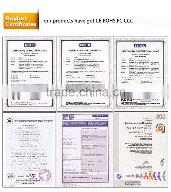 Industrial grade 23.6"/24" inch professional CCTV monitor