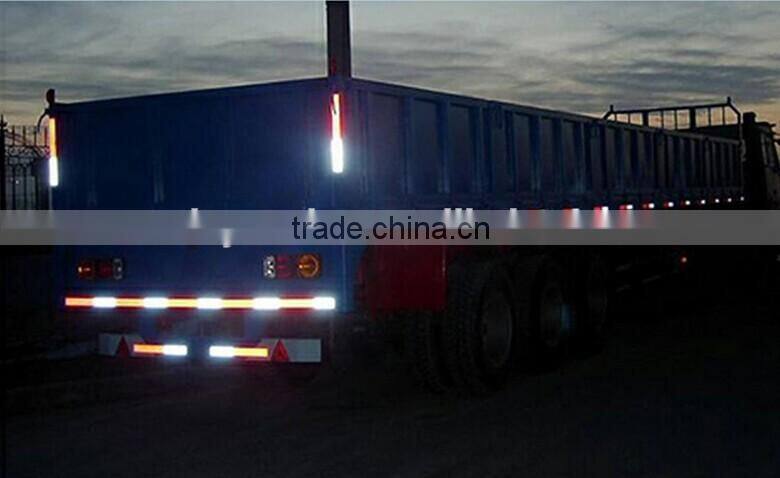 hi vis vehicles red&white rear reflective equipment, side marker reflector
