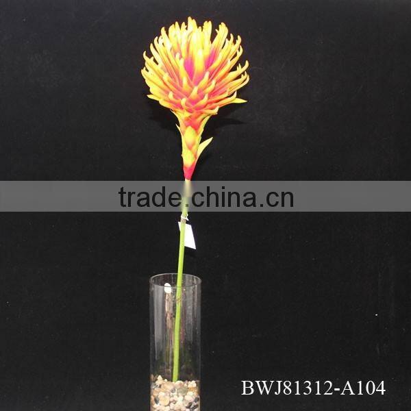 cheap bouquet wedding real touch silk artificial flower rose