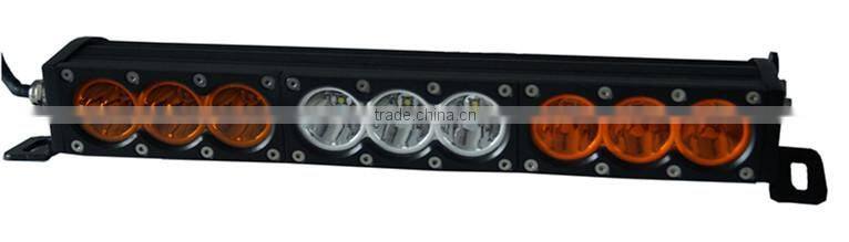 16.5 Inch 90W LED Light Bar White Amber Combo LED Off-Road Light Bar For Offroad Vehicle ATV Truck SUV JEEP