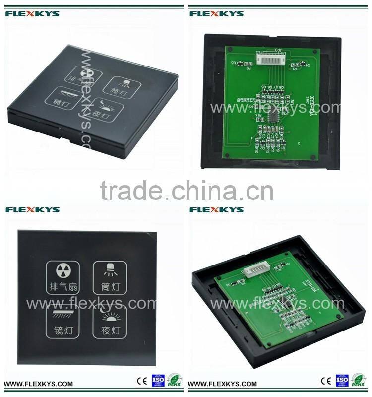 Dust proof PCB printed circuit board membrane switch for mobile phone