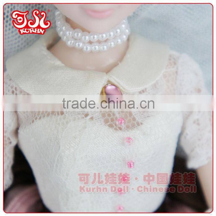 11'' or 11.5'' gorgeous fashion wedding bride doll dress