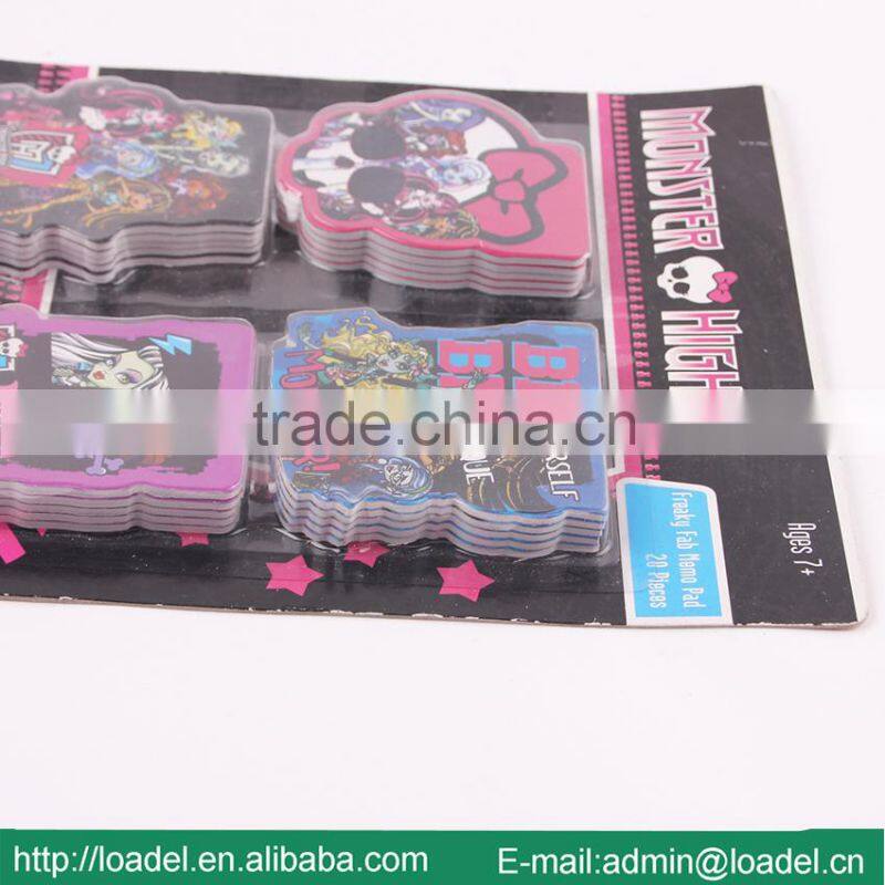 Full color printing memo pad