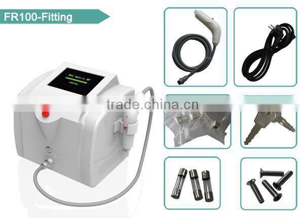 2014 professional radiofrequency micro needle rf fractional&fractional rf microneedle machine