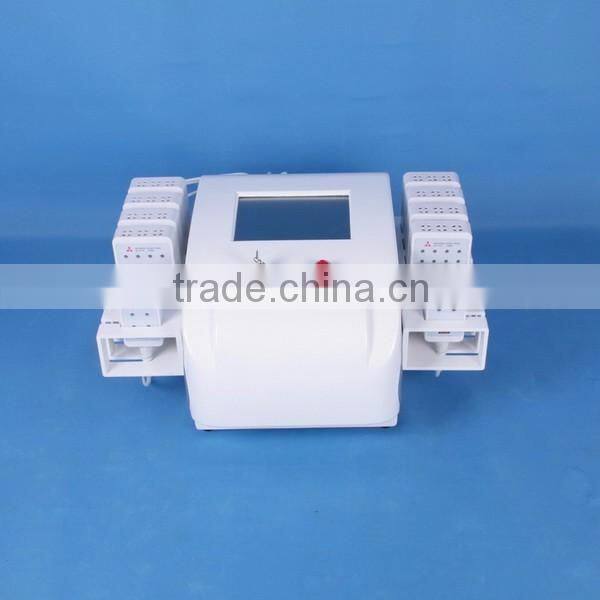 208 diodes 12 paddles lipolaser slimming machine with dual wavelength 650nm 980nm VL103