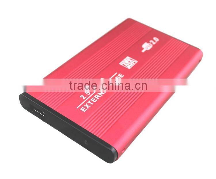 2.5 inch USB 2.0 HDD Case Hard Drive Disk SATA External Storage Enclosure Box