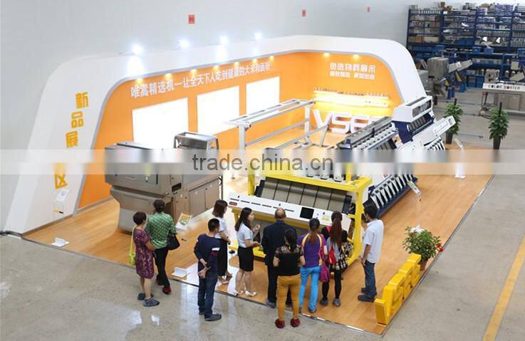 waste plastic recycling color sorter/plastic processing machine/high throughput color sorter