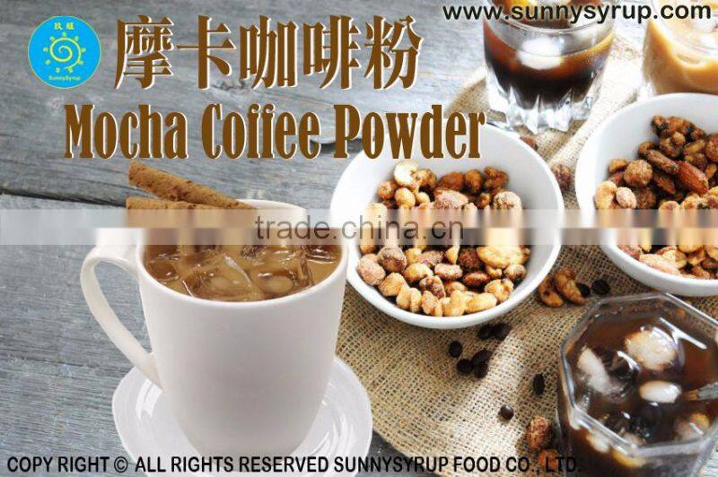 Bubble tea Series Mocha Powder for coffee drinks