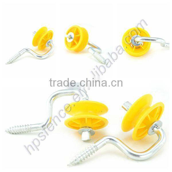 High Quality Yellow Zareba Corner Doughtnut Insulator For Electric Fence