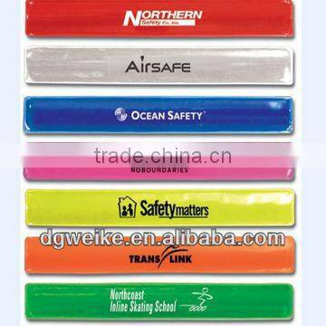 good quality reflective slap wrap armband for promotion