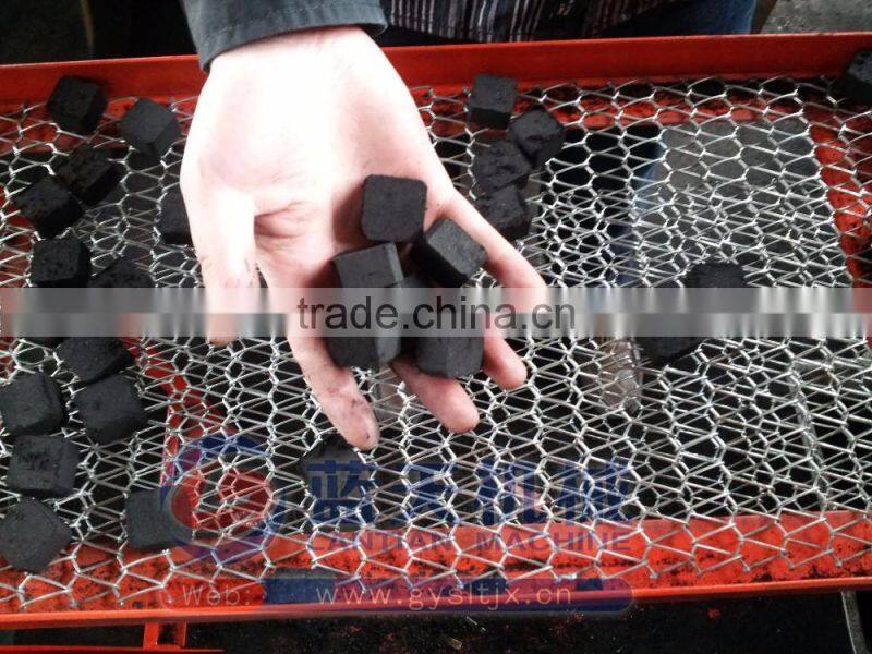 High Speed Coconut Shell Shisha Charcoal Briquette Machine