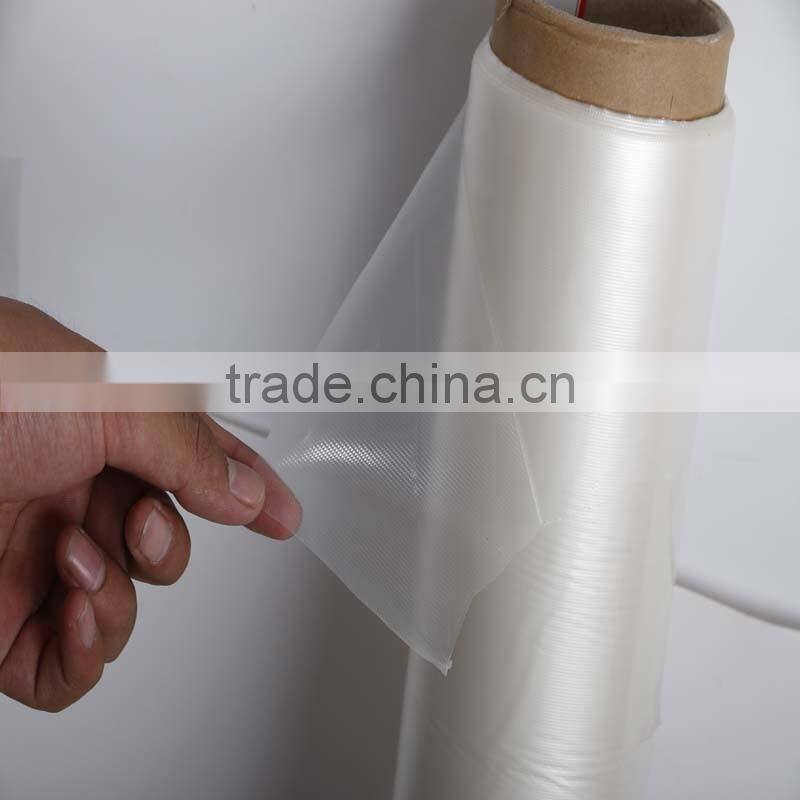 Strech of pva water soluble film