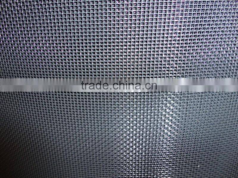 Black coated mesh for window and door/ black coated insect screen/black coated mesh screening
