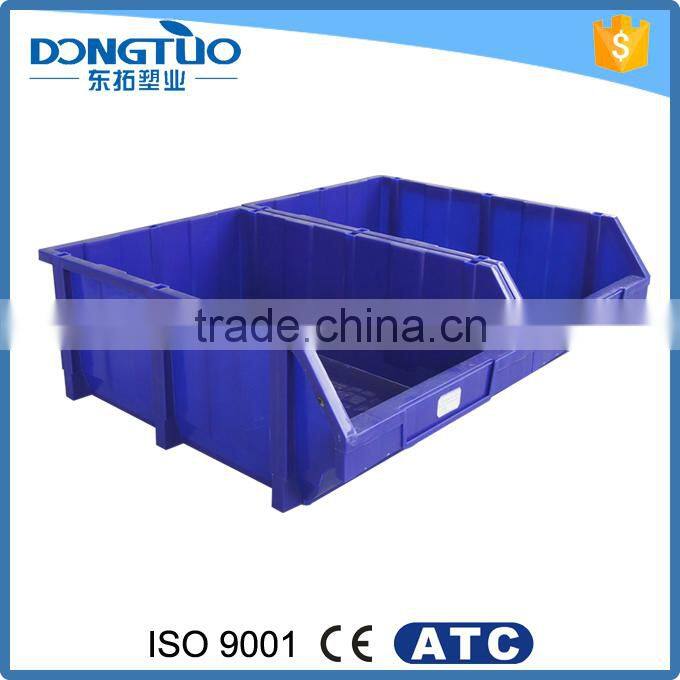 Plastic shelf bin wholesale customer Logo, warehouse plastic storage bins