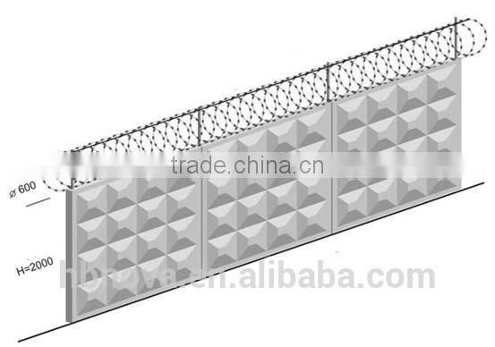 Razor barbed wire fencing/ razor barbed wire