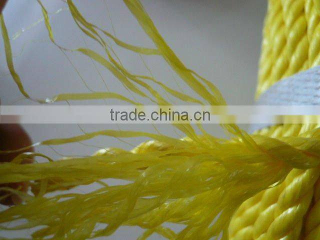 PP splitfilm twist rope,3 strand twist rope