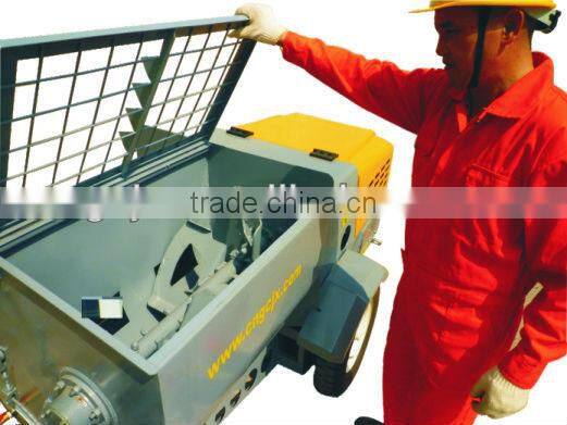7.5 KW mixer projective plastering machine for sale