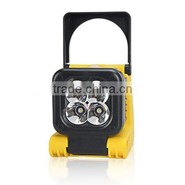 battery rechargeable 12w handhled spotlight for car repair