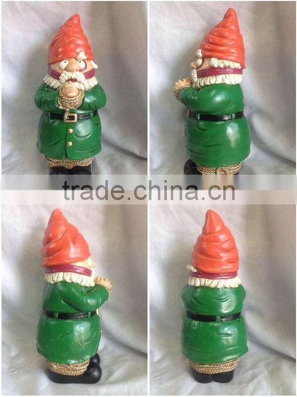 Hot Sale Personalized Handmade Color Painted Decorative Resin Garden Gnome