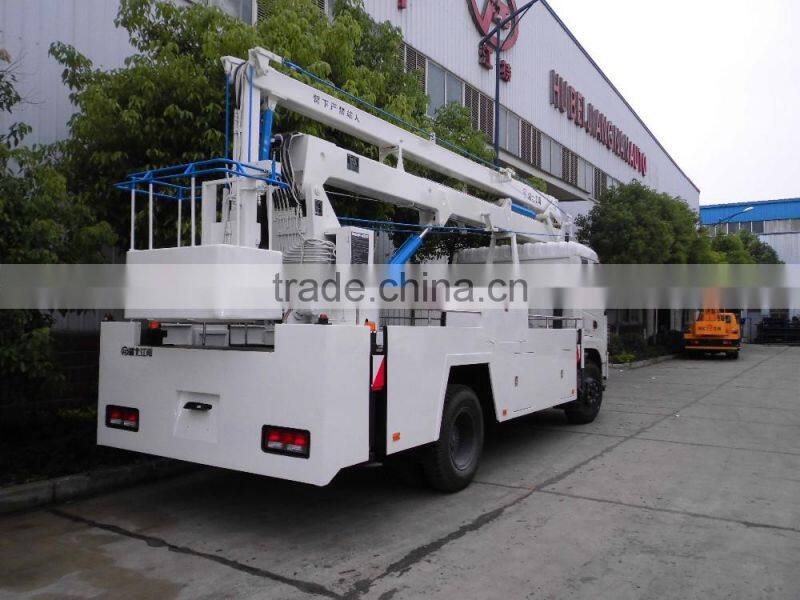 Hot selling dongfeng new style 20m aerial work platform price from suizhou factory