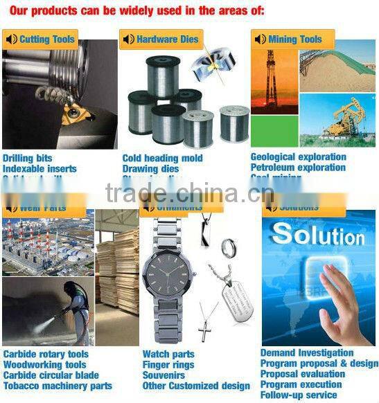 2015hot sale tungsten carbide inserts tungsten carbide rod cemented carbide for hand tools/cutting tools