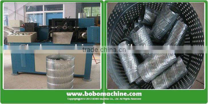 spiral filter forming machine