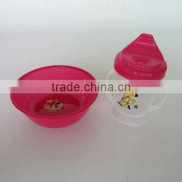 5pcs disposable dinnerware plastic picnic set