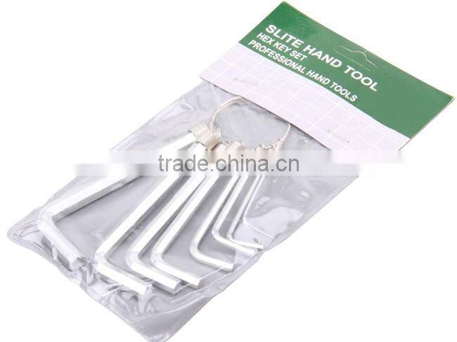 7 pcs L Wrench Hex Allen Wrench Hexagon Key Tool