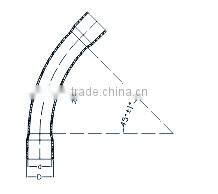 Electrical UPVC Bends 45 (medium duty,UV resistence) AS / NZS 2053