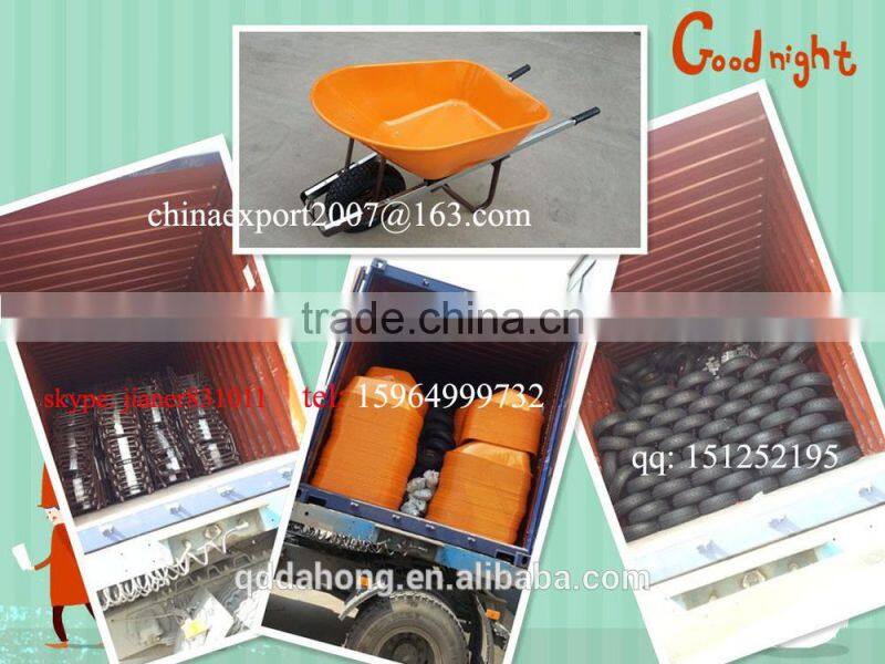 Heavy Duty Construction Plastic Wheelbarrow WH8802
