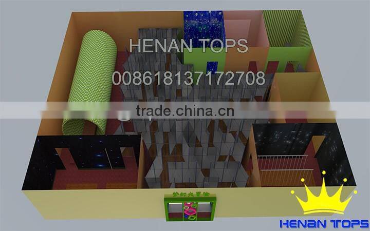 Indoor amusement equipment mirror maze MZ--2