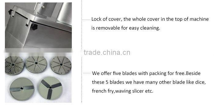 Commercial Electric Vegetable Shredder/Vegetable Fruit Cube Cutter/Vegetable Cube Cutter