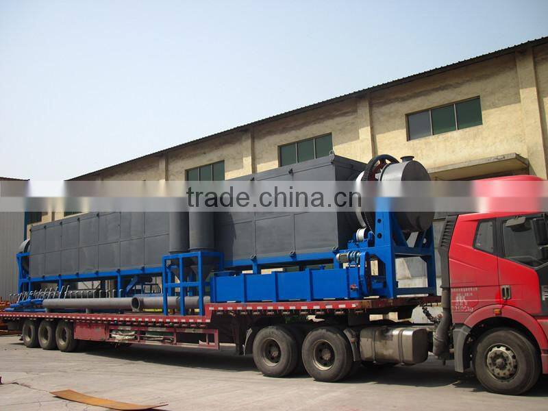How to get sawdust carbon by carbonization equipment for hardwood sawdust